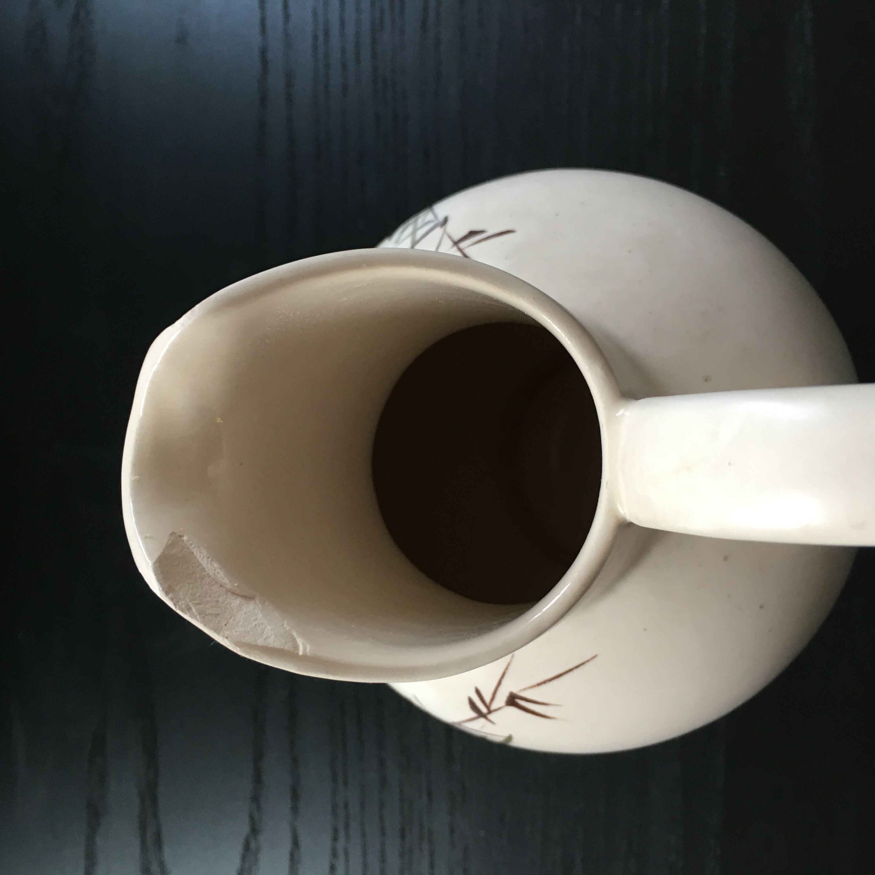 Widgeon decoration pitcher