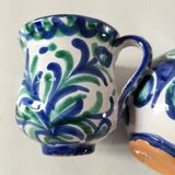 Fajalauza earthenware set, Granada (Spain)