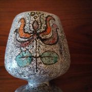 Small design vase 1960 fat lava
