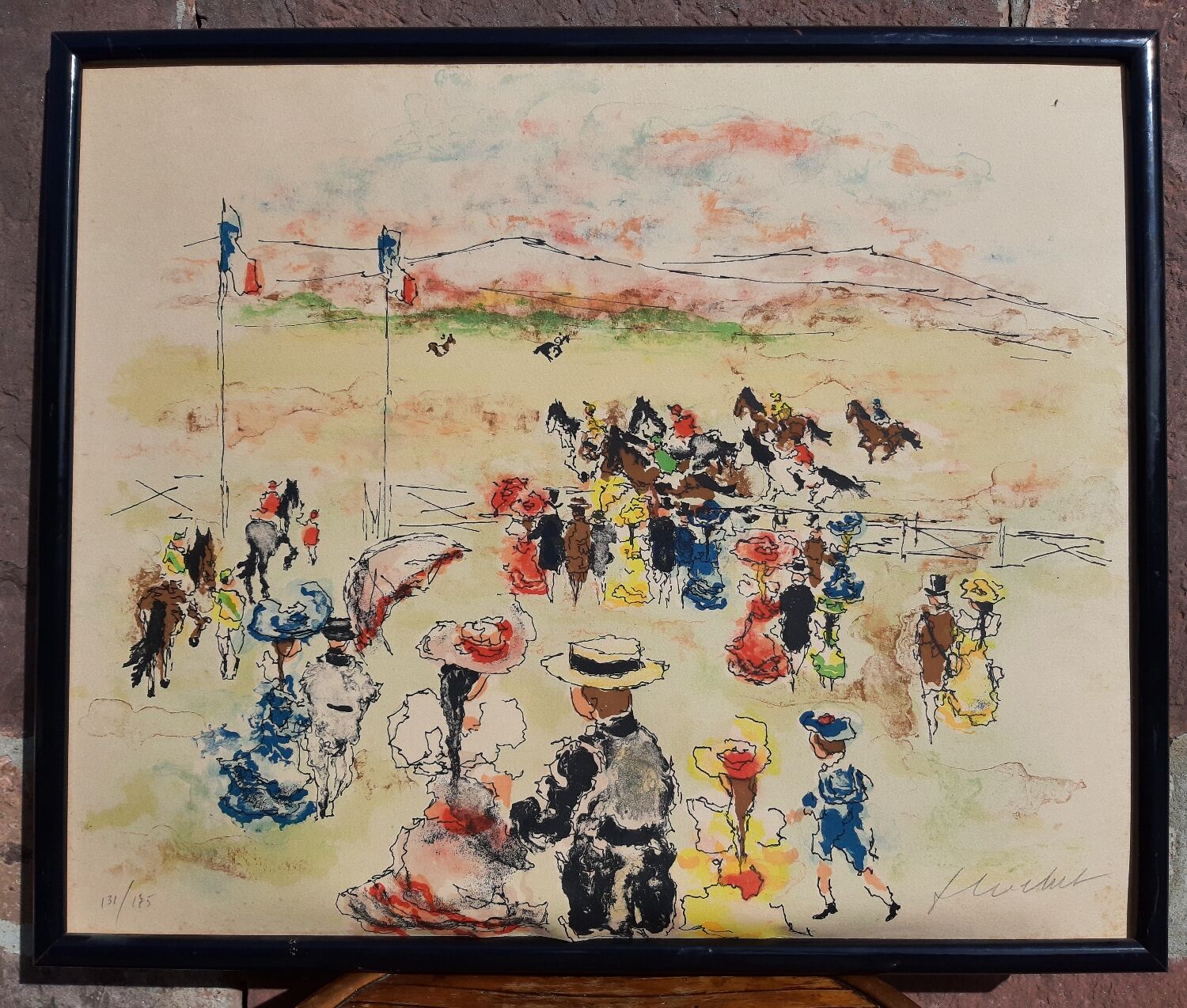 Urban Huchet lithograph (Signed and numbered)