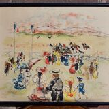 Urban Huchet lithograph (Signed and numbered)