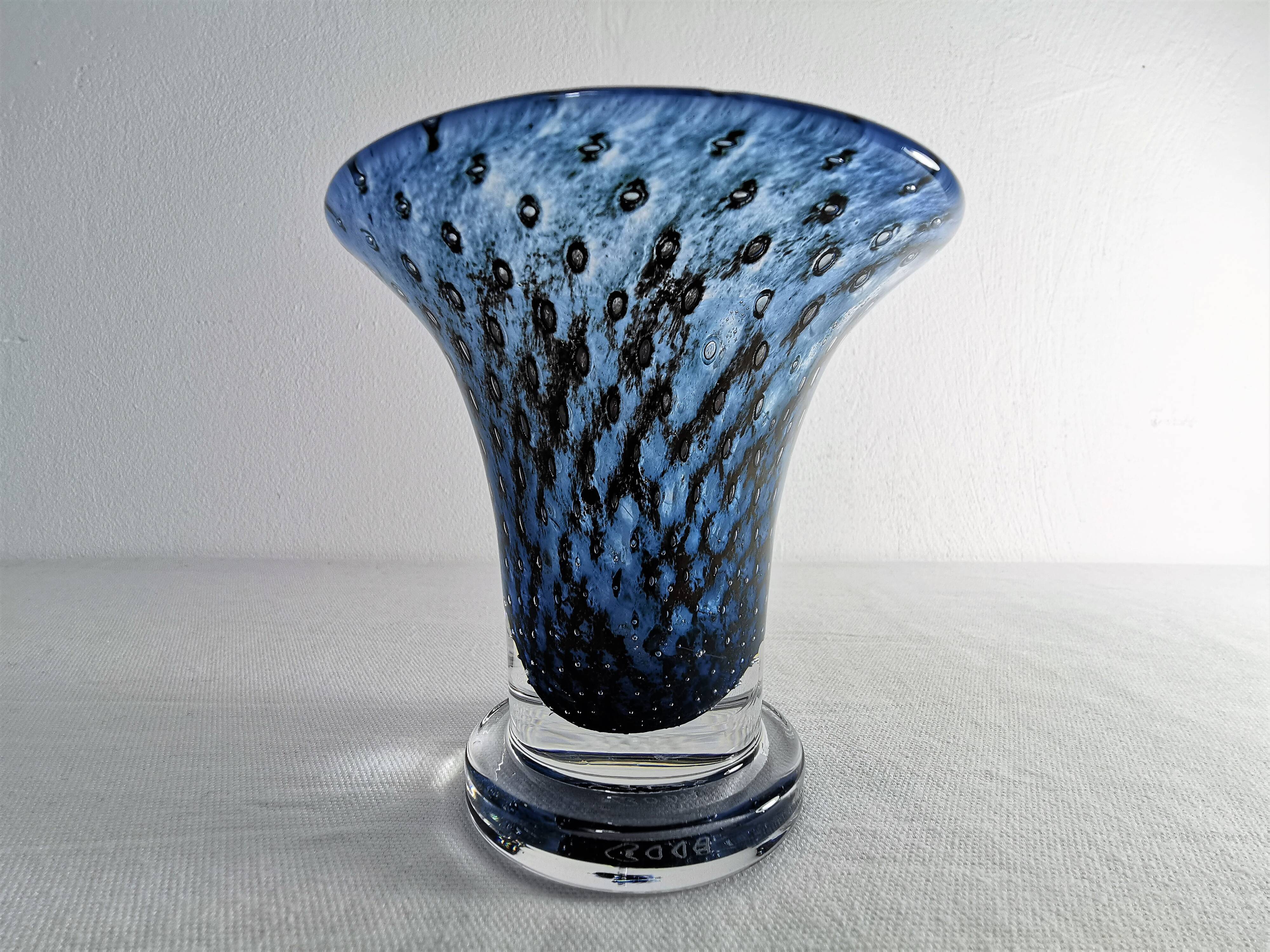 Kosta Boda Cirrus Vase by Bertil Vallien, 1960