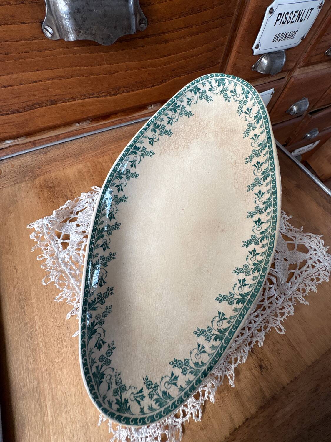 Lot de 3 raviers Terre de Fer Gien modèle Montigny