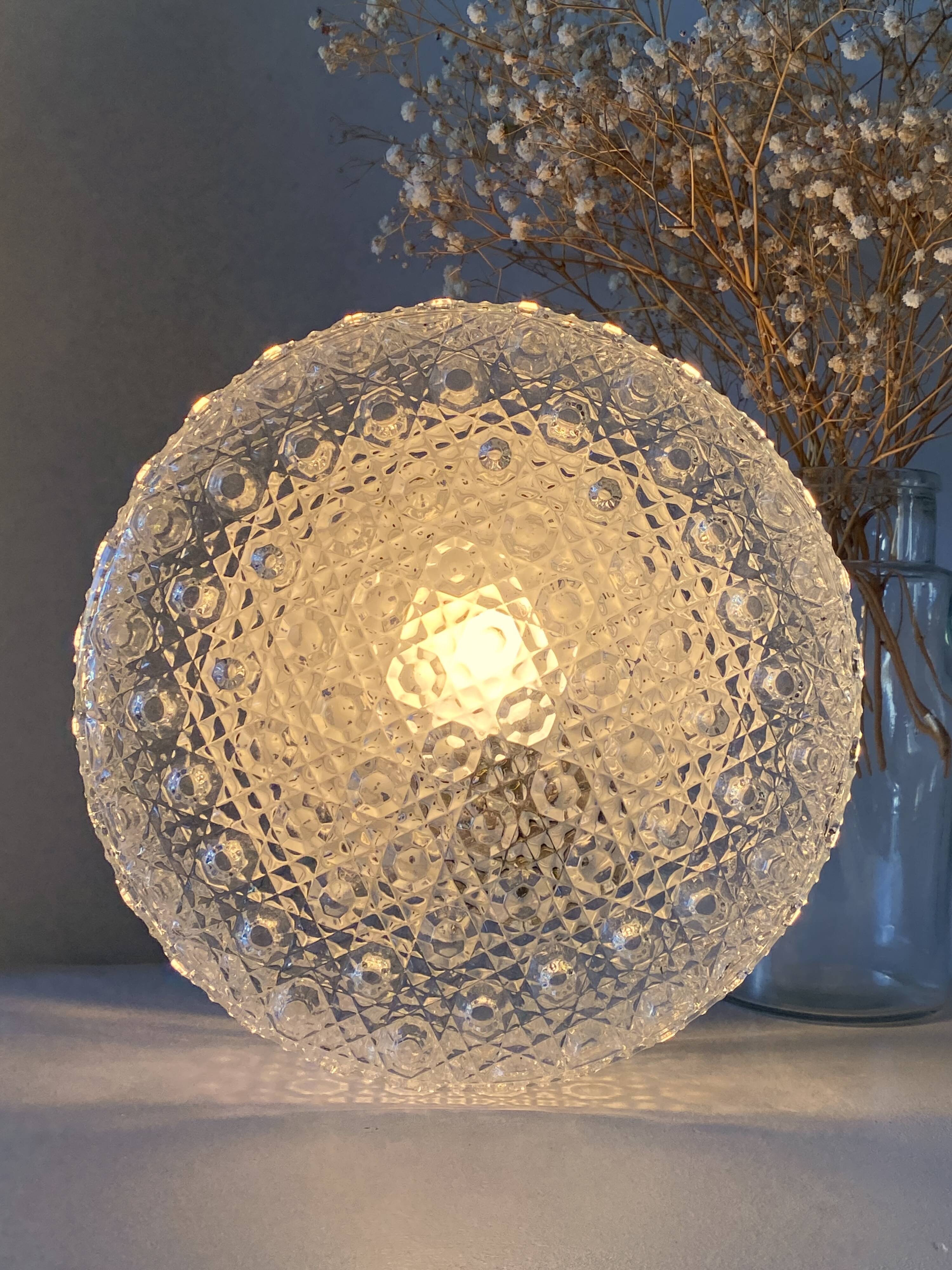 Plafonnier/Applique années 70