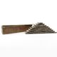 Postmodern domino game, Poland, 1950s, set of 28