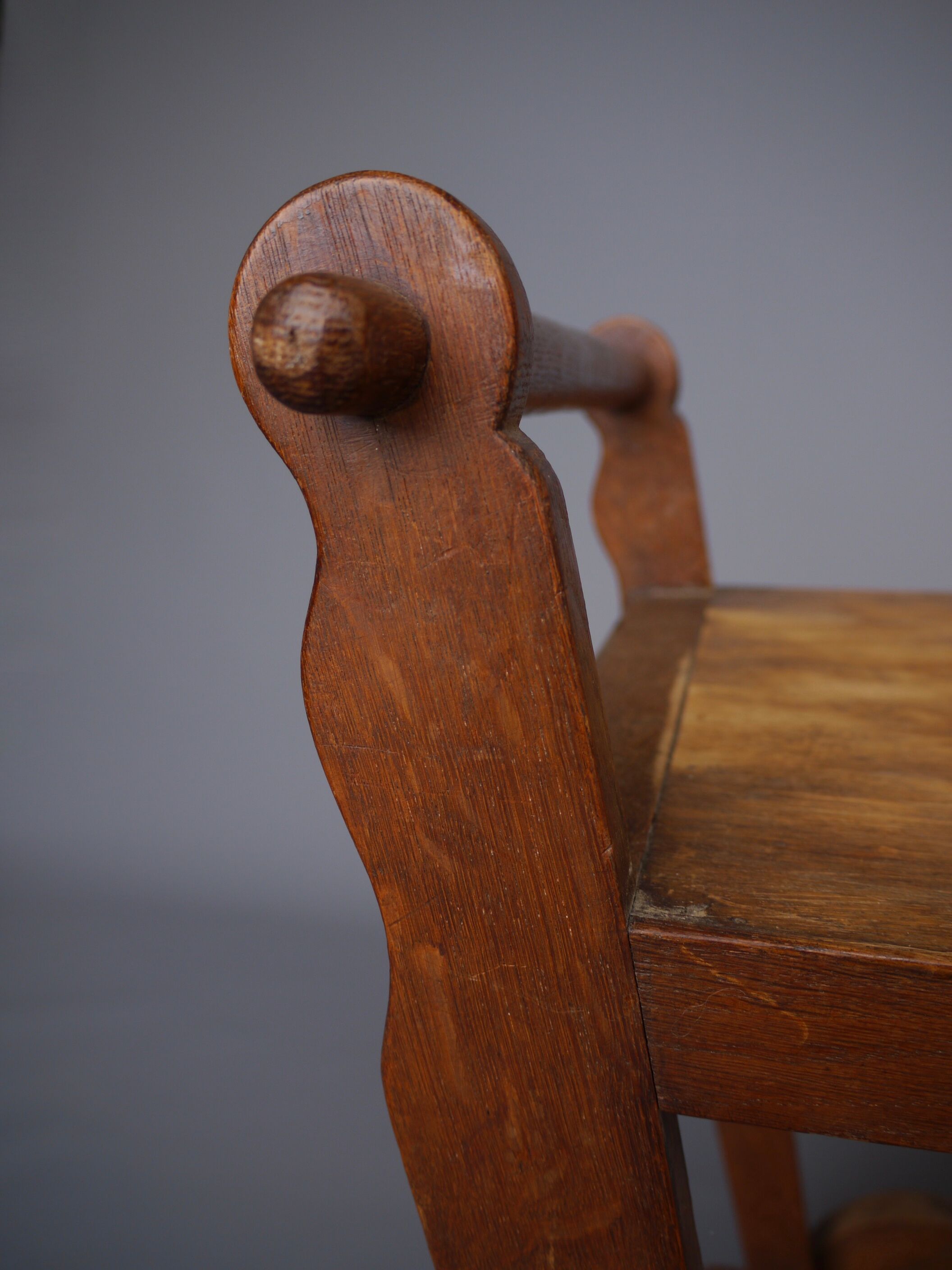 Dutch wooden tea trolley 1930s