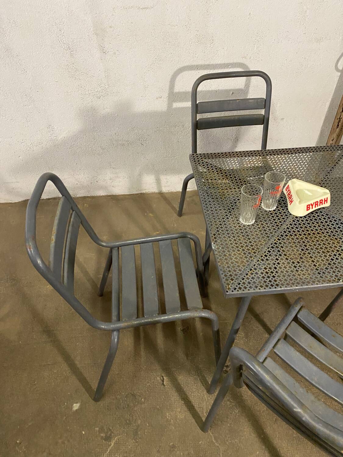 TOLIX chairs and table