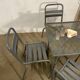 Chaises et table TOLIX