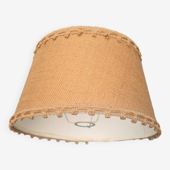 Beige jute lampshade