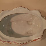 Polychrome earthenware soup