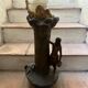 Sculpture vase with woman and jug