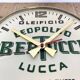 Vintage italian advertising wall clock, 1970s
