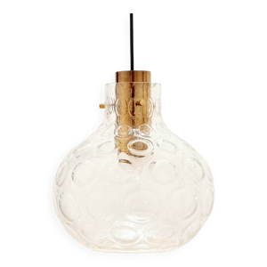 plafonnier en verre à