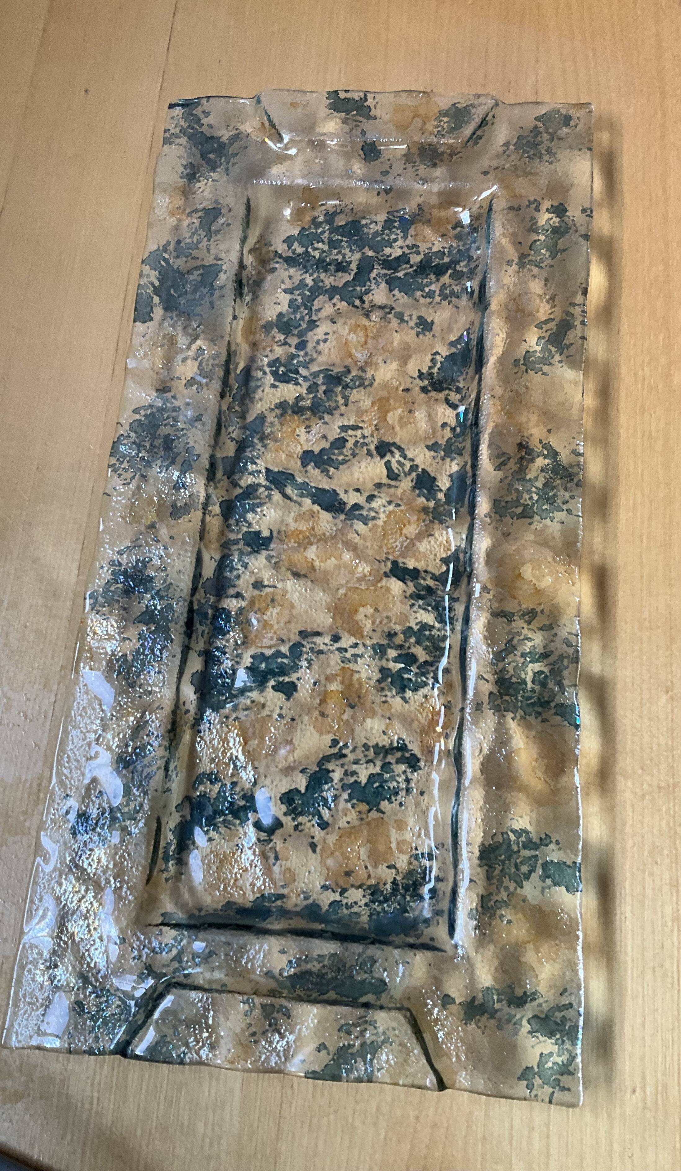 Glass cake dish 36 x 17 cm