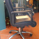 Vintage executive desk chair from Poltona Frau