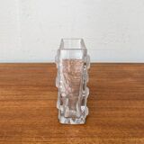 Mid-century German space age bubble glass vase by Gral, 1960s.