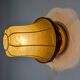 Pear-shaped “cocoon” wall lamp, Italy, 1960