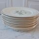 Lot de 6 assiettes Saint Amand modèle Anémone