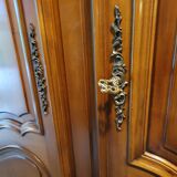 Solid cherry cabinet