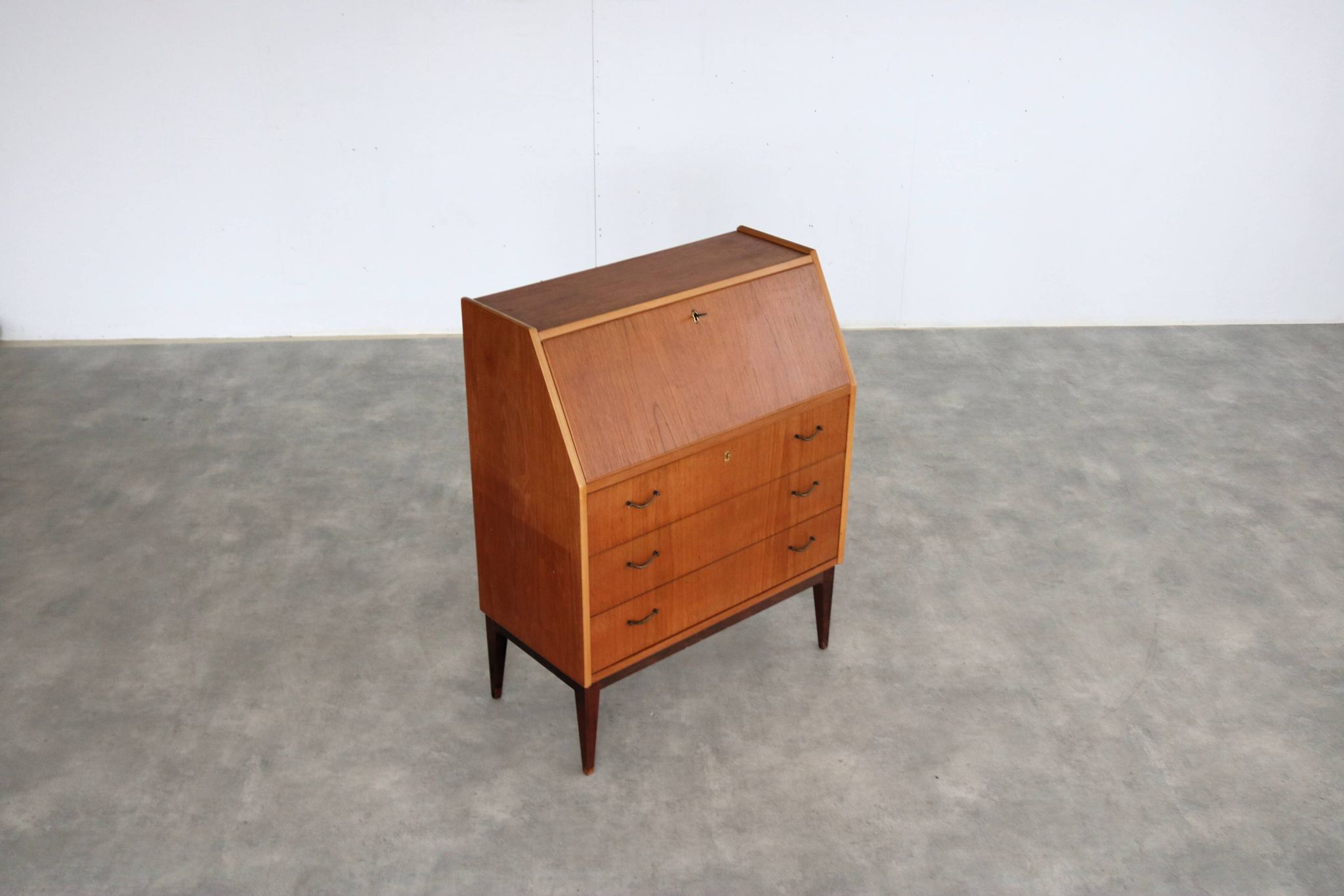 Secrétaire, commode, Suède années 1960