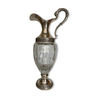 Silver-plated carafe by Buton Distillery, Bologna Italia