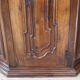 Pair of antique corner cabinets, Italy 17th century restored