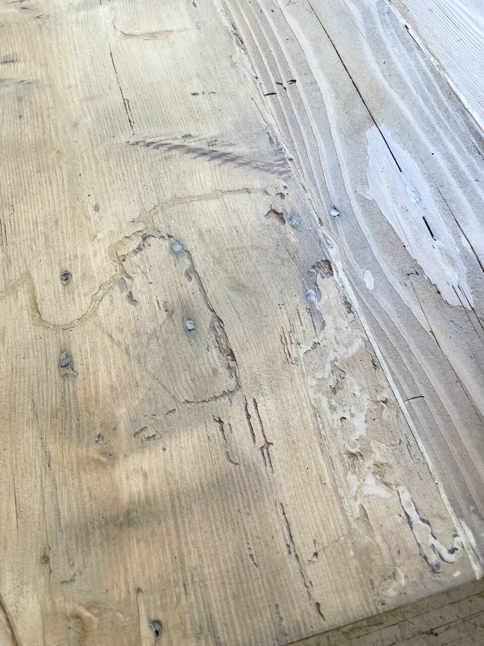 4m XXL pine and oak farmhouse table