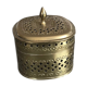 SQUARE DECORATIVE JEWELRY BOX MADE OF BRASS