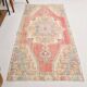 4x7 Red Madallion Turkish Rug 117x225Cm SK 22422