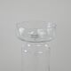 Glass vase, Danish design, 1970s, manufacturer: Holmegaard