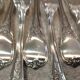 12 fourchettes de table metal argente orfevre Ercuis modele dubarry
