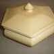 Yellow What's earthenware candy box