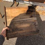 Old Solid Oak Farm Table