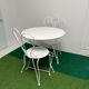 Garden furniture wrought iron folding year 50-60