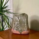 Glazed terracotta vase
