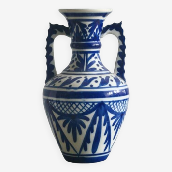 Vase amphore vintage à double anses
