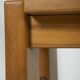 Solid elm bench, 1960s