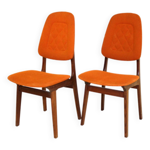 set de 2 chaises scandinave - 1960