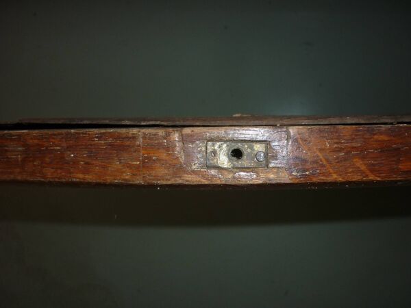 Miroir ovale cadre bois 74X58