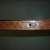 Miroir ovale cadre bois 74X58