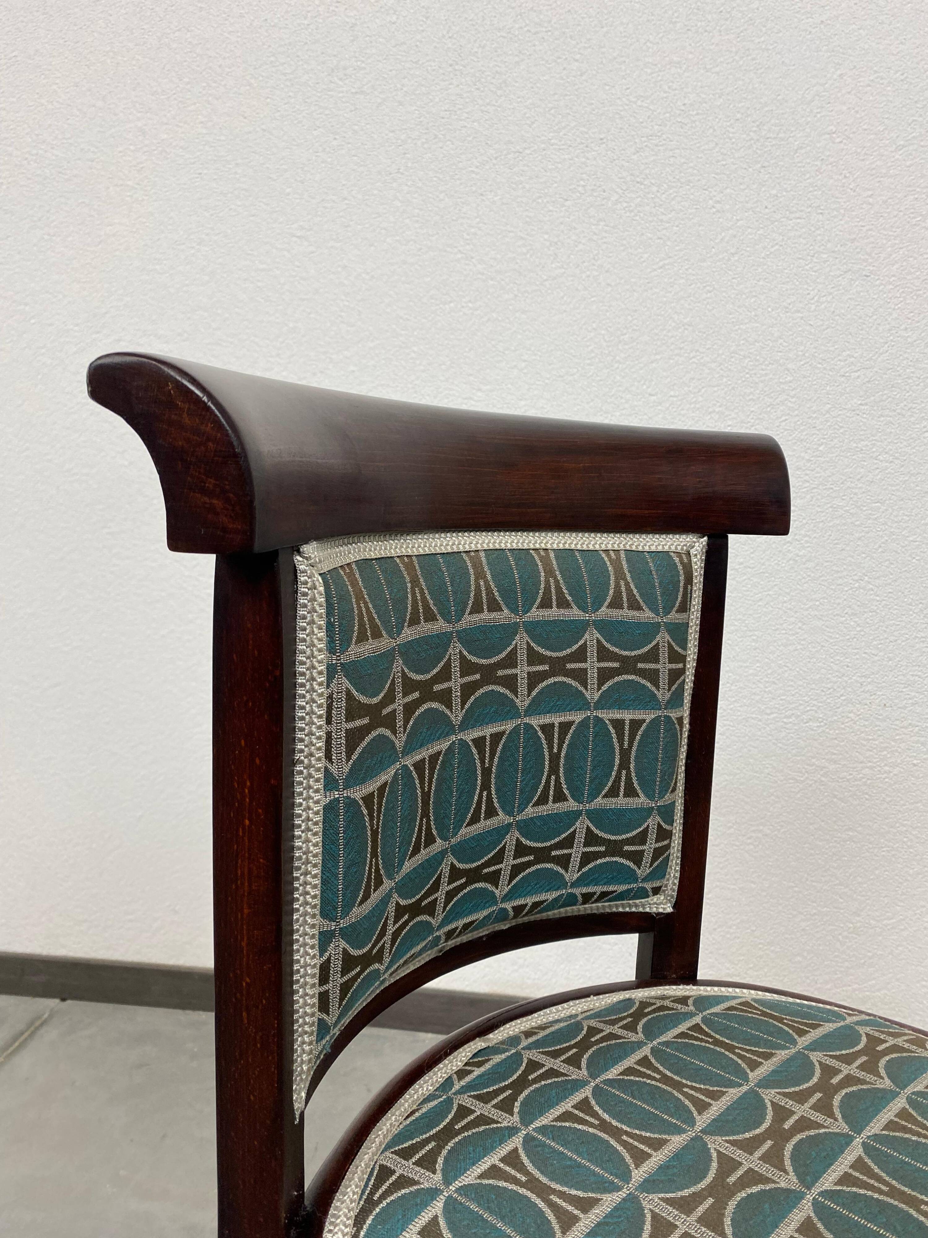 Armchair pair no. 423 by Josef Hoffmann for J&J Kohn