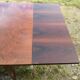 Table extensible Art Déco en ronce de noyer