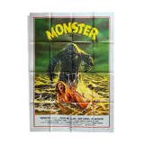 Original cinema poster "The Monsters of the Sea" 100x140cm 1980