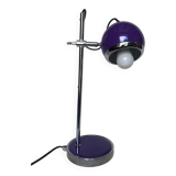 Lampe eyeball violette vintage
