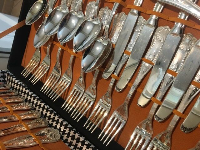 Ménagère complète italienne vintage