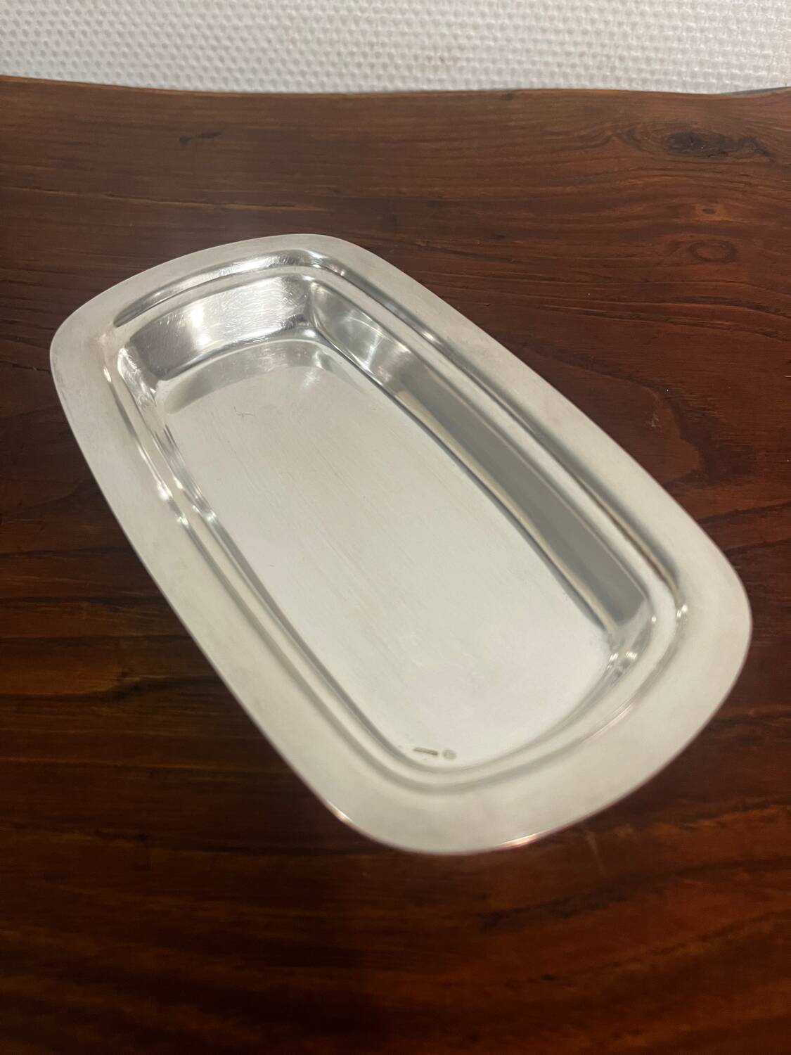 Butter dish from the 60s Gerb France silver metal