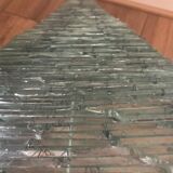 Stacked glass pyramid lamp, 1970