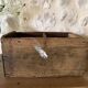 Wooden craft box
