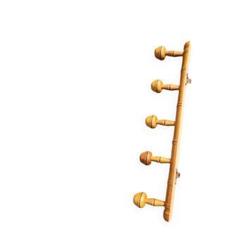 Antique wooden coat rack