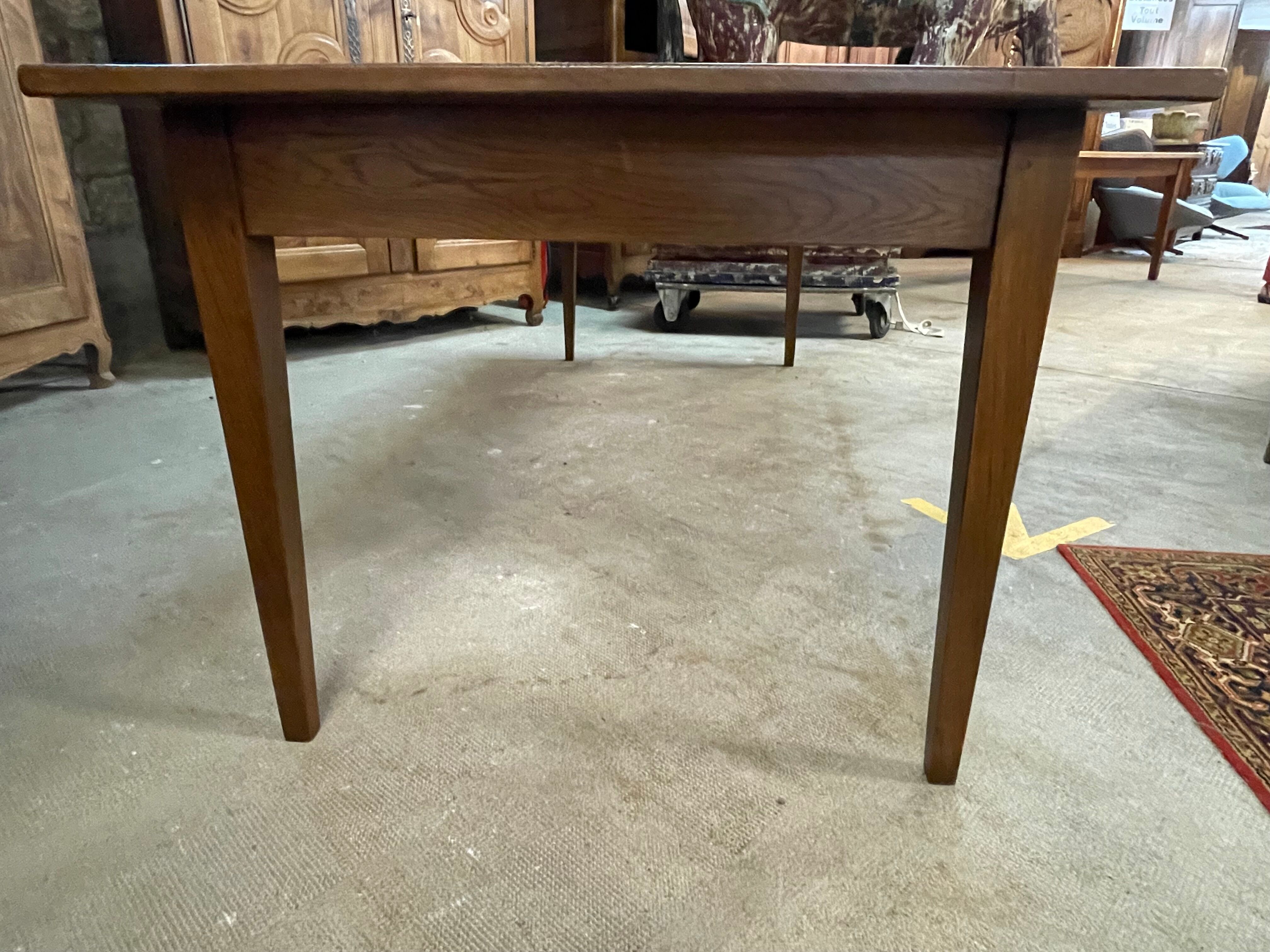 Oak farmhouse table